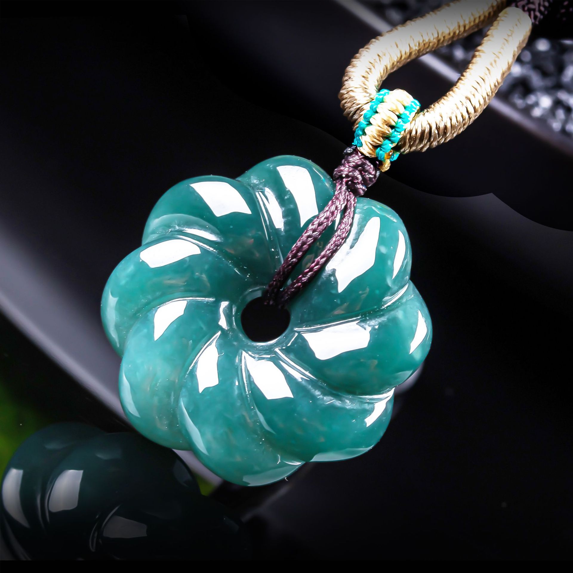 Women Fashion Necklace - Colar com Pingente de Flor de