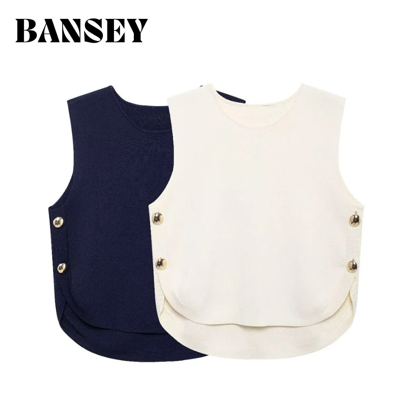 Asymmetric Top Women - 2025 Top feminino chique sem mangas