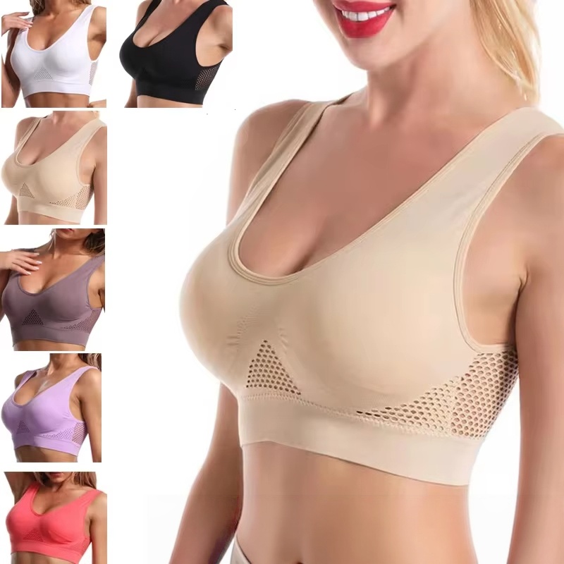Bra Top Seamless - Sutiã Esportivo Feminino Plus Size 1