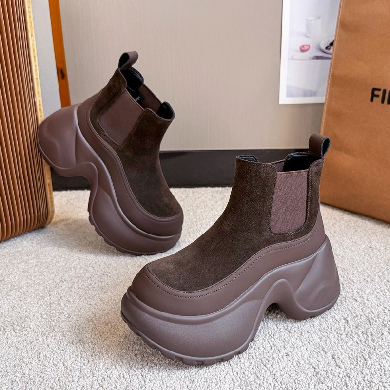 Women'S Fashion Trends Spring 2026 - Botas Chelsea Femininas de Plataforma em