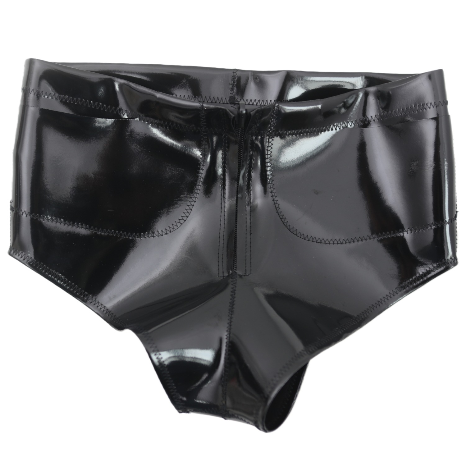 Women And Men Fashion - Shorts Brilhantes Unissex com Bolsos, Cintura