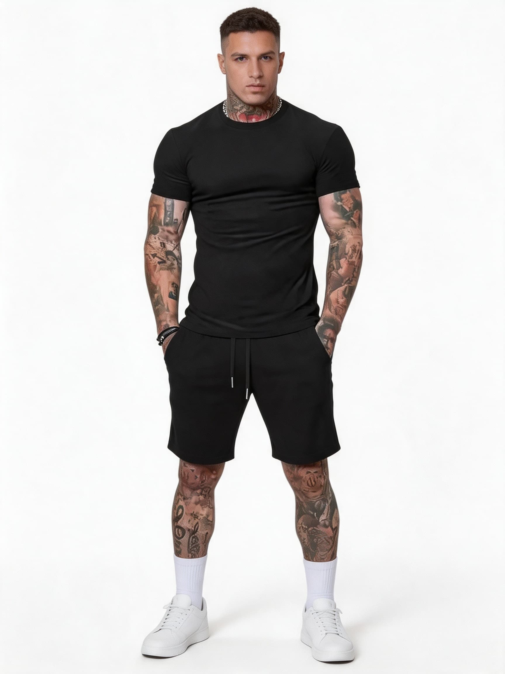 Women And Men Fashion - Conjunto de Verão Casual e Esportivo