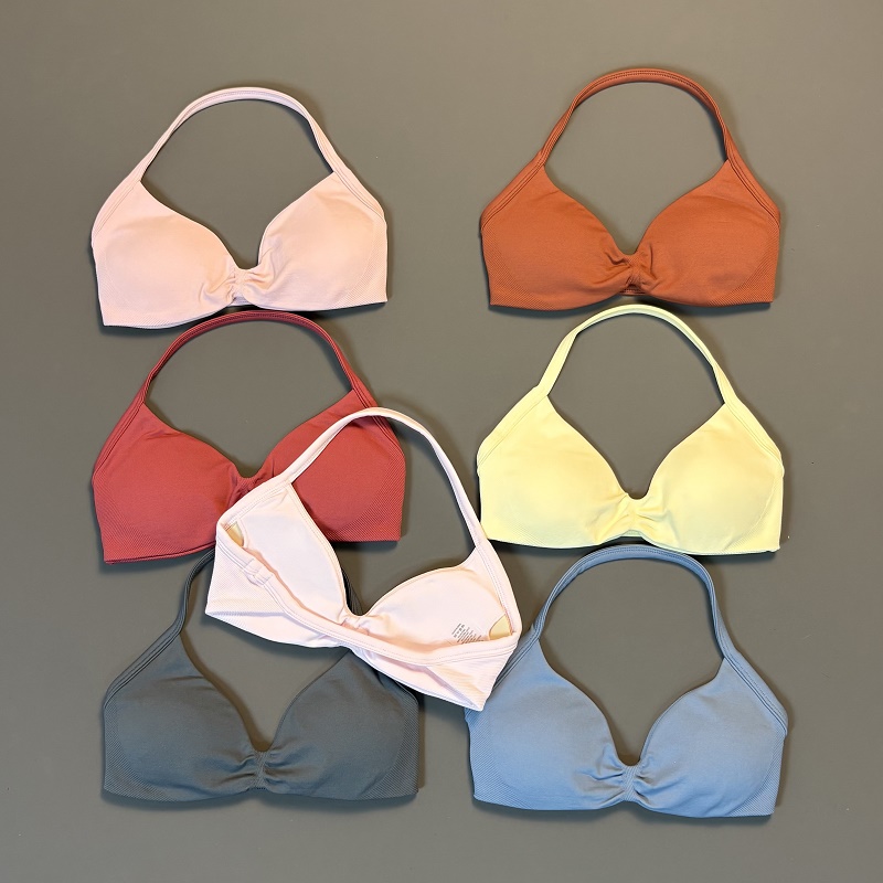 Bra Top Seamless - Sutiã Esportivo HISTELLO Sem Costura para