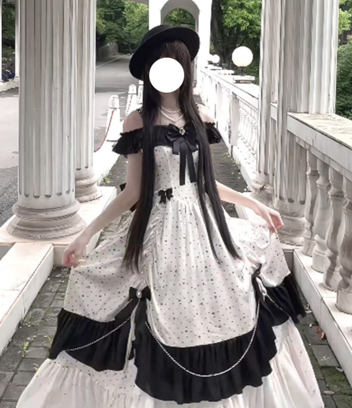 Off Shoulder Top - Novo Vestido de Noite Lolita Exquisito
