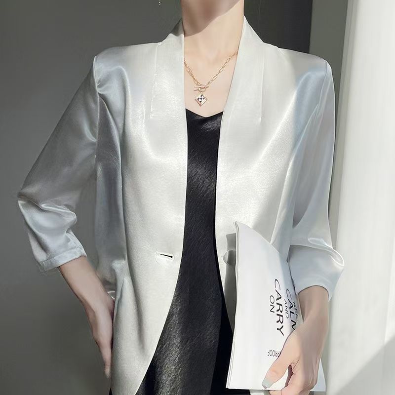 Blusa Feminina de Cetim Dourad - Women'S Fashion Gilded Age avaliação e preço
