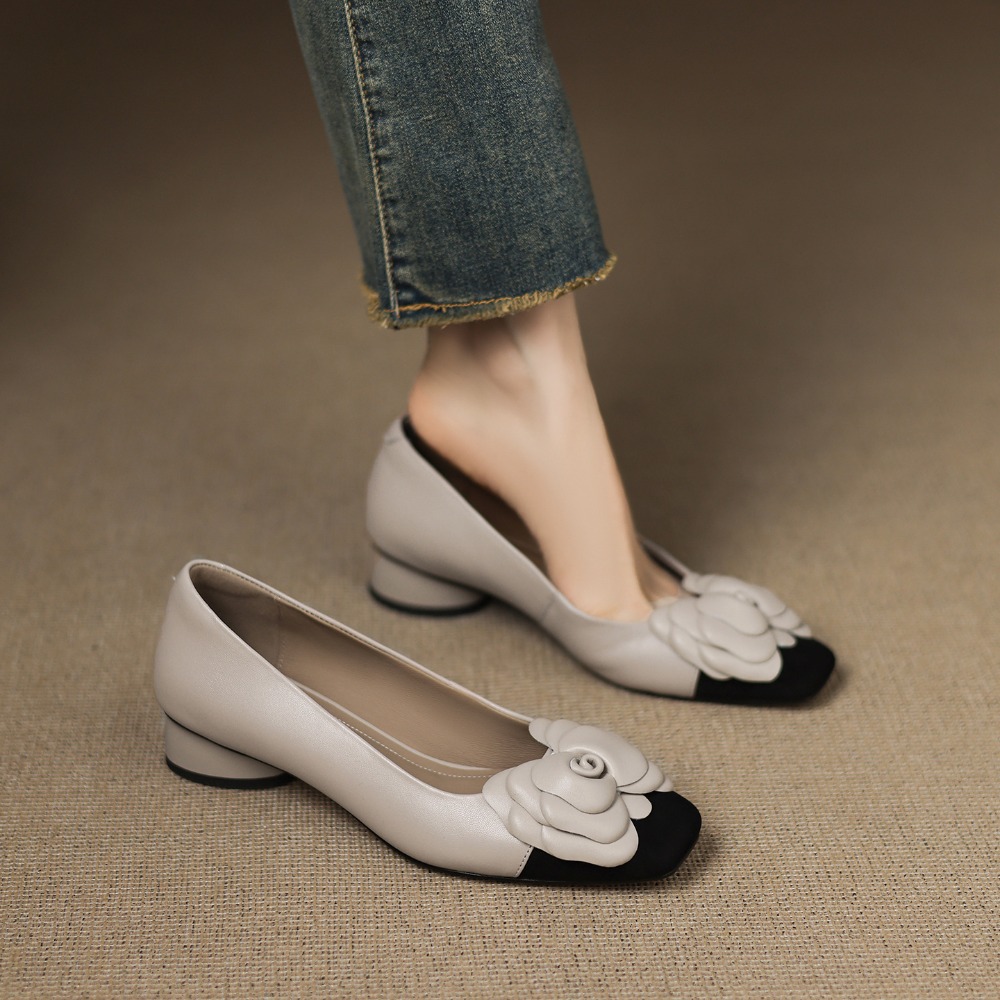 Moda flor único sapatos outono - Women Fashion Store avaliação e preço