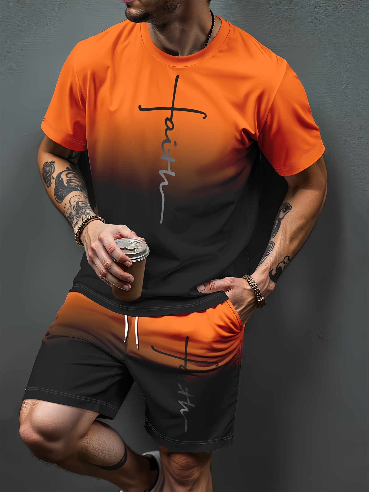 Conjuntos de Roupas Esportivas - Women And Men Fashion avaliação e preço