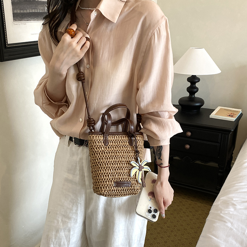 Bolsa Mini de Palha Trançada p - Women'S Fashion Trends Spring 2026 avaliação e preço