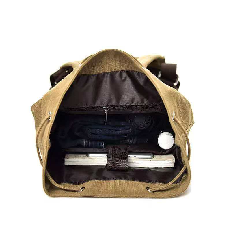 2026 mochila de lona com alças - Women And Men Fashion avaliação e preço