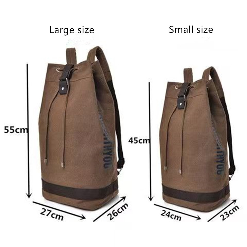 2026 mochila de lona com alças - Women And Men Fashion avaliação e preço