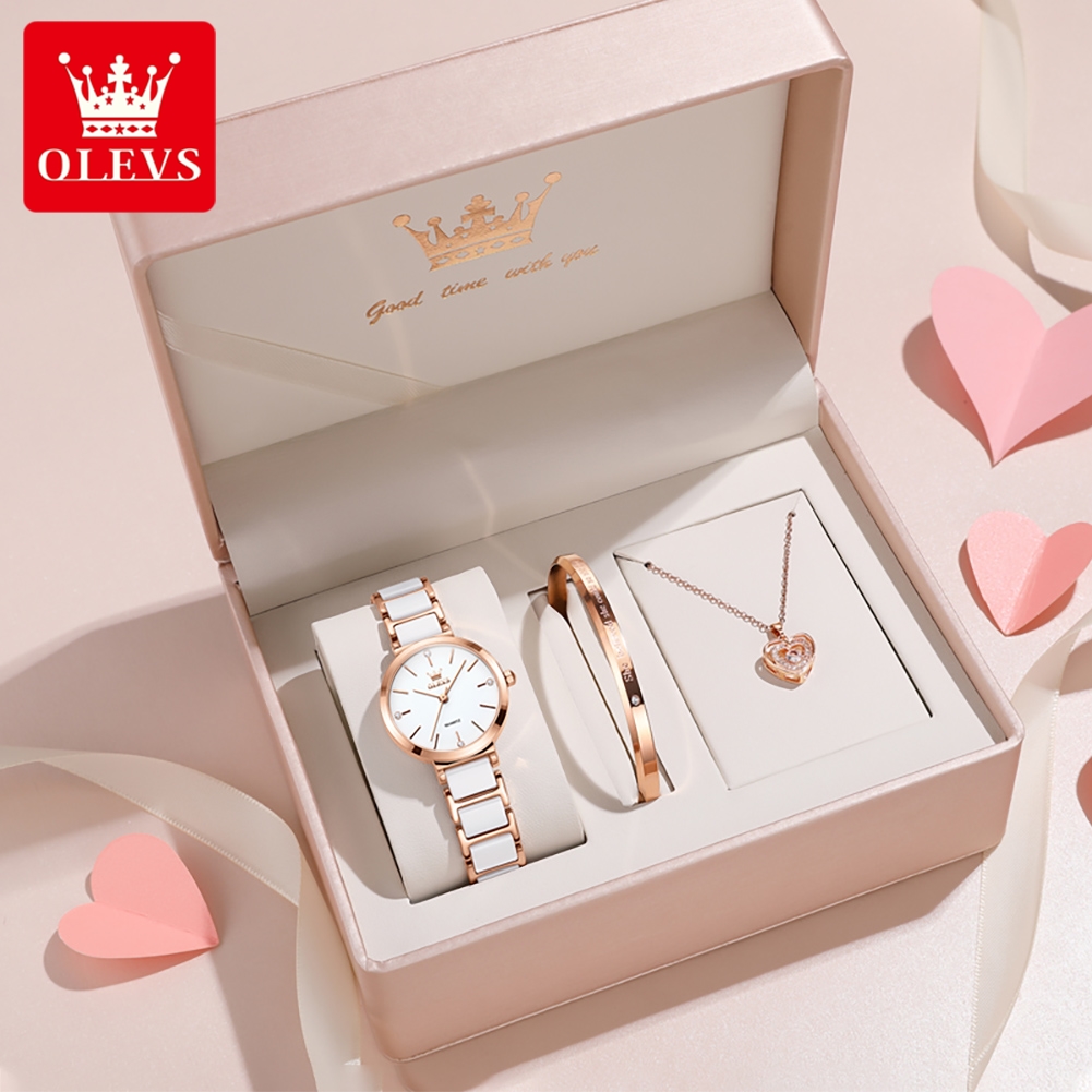 Olevs relógio feminino 5877 lu - Fashion Women Watch avaliação e preço