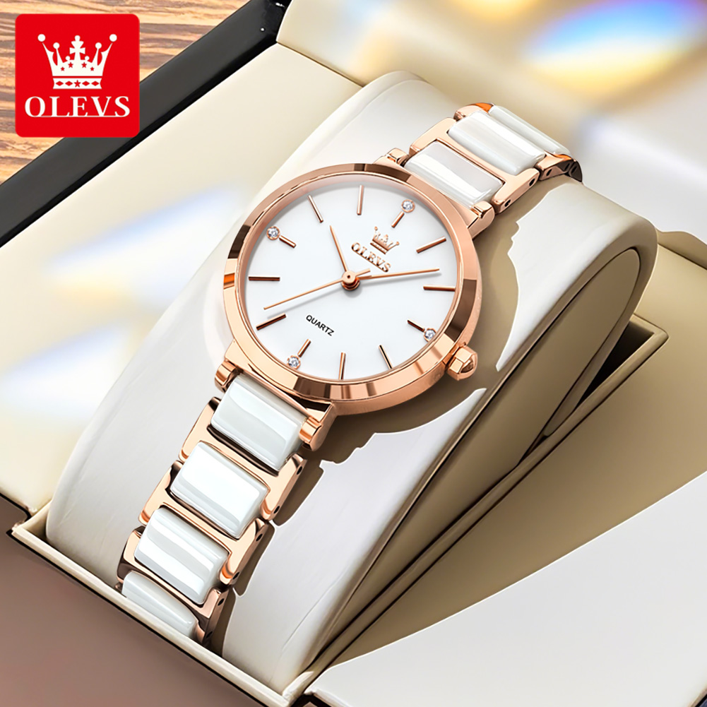 Olevs relógio feminino 5877 lu - Fashion Women Watch avaliação e preço