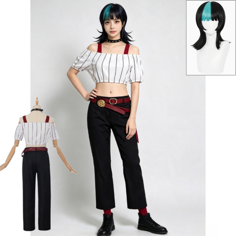 Fantasia de Cosplay Kirara Juj - Off Shoulder Top avaliação e preço