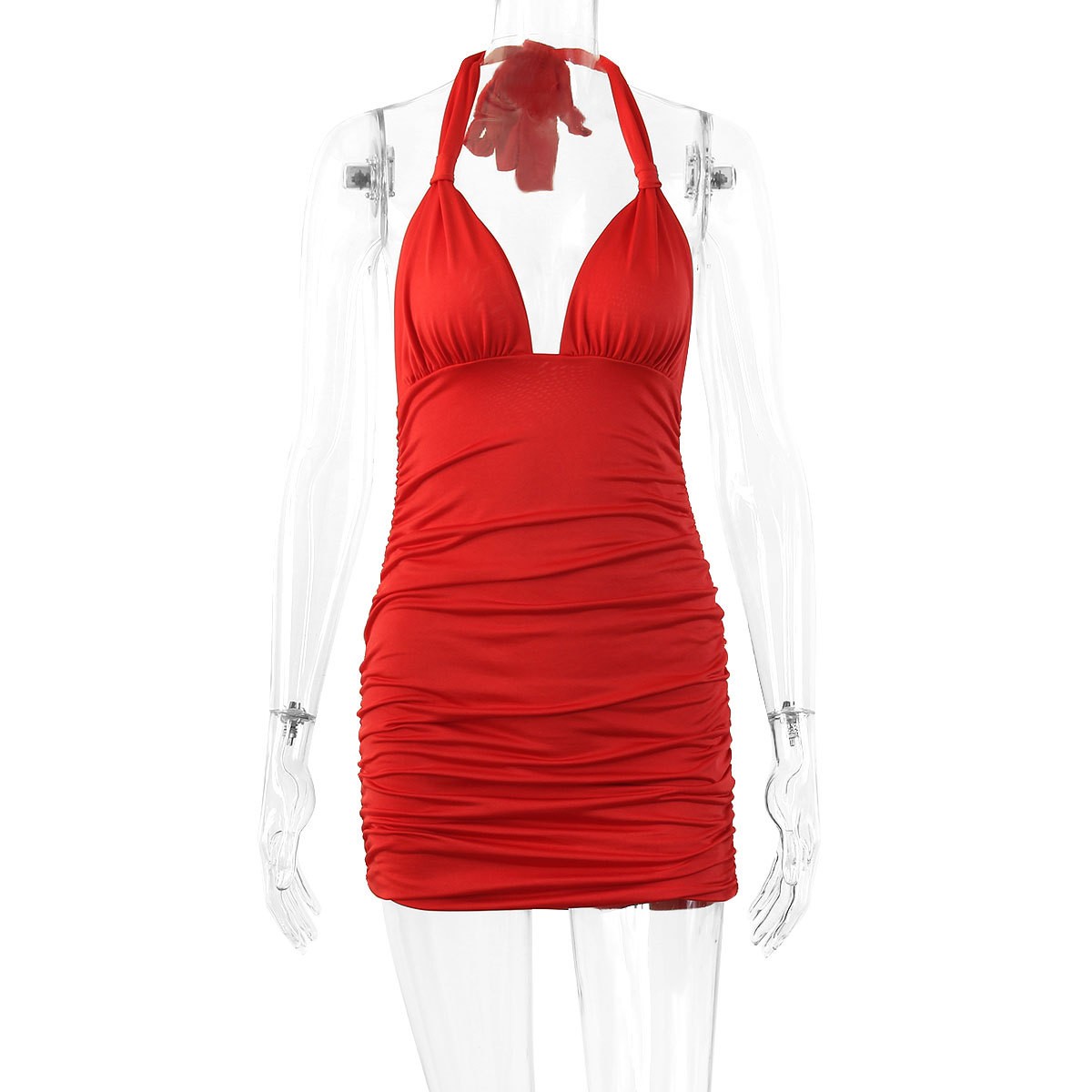Vestido Feminino de Verão com  - Ruched Dress Mini avaliação e preço