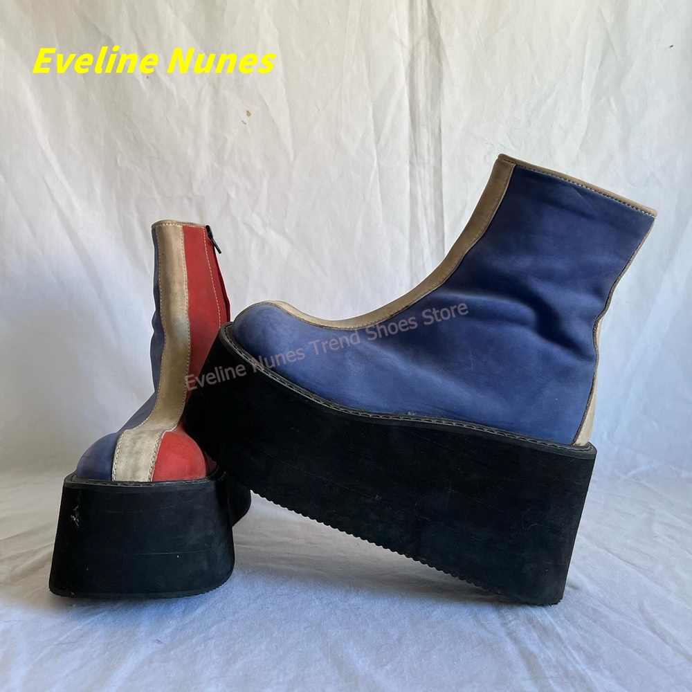 Botas de Plataforma Y2K Vermel - Women'S Fashion Trends Spring 2026 avaliação e preço