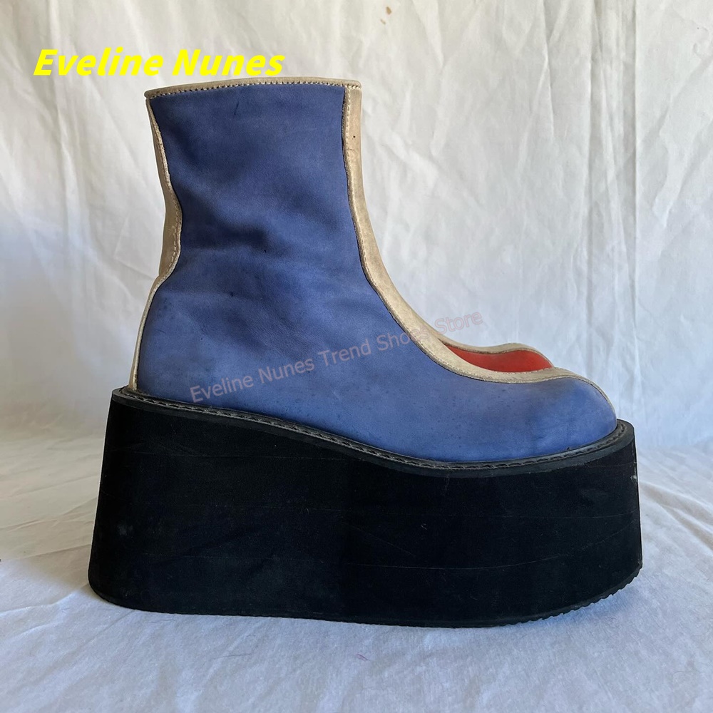 Botas de Plataforma Y2K Vermel - Women'S Fashion Trends Spring 2026 avaliação e preço