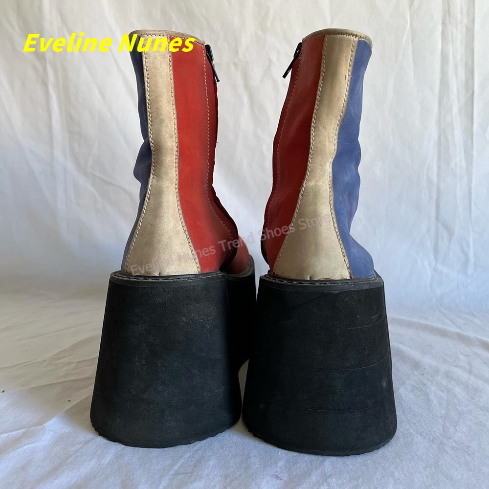Botas de Plataforma Y2K Vermel - Women'S Fashion Trends Spring 2026 avaliação e preço