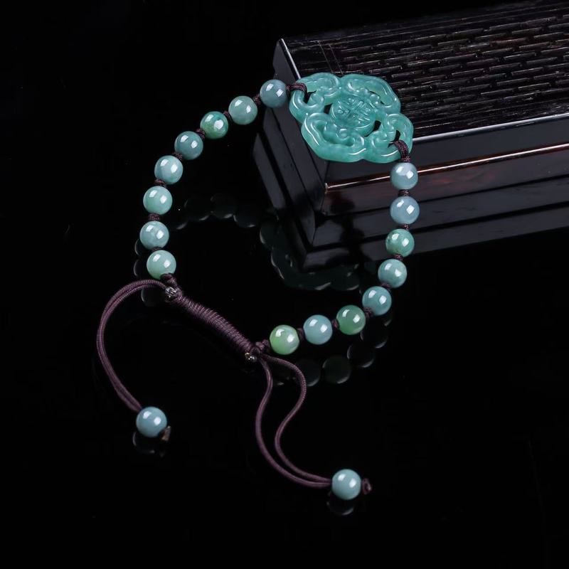 Pulseira de Jadeíta Natural Gr - Women Fashion Designer avaliação e preço