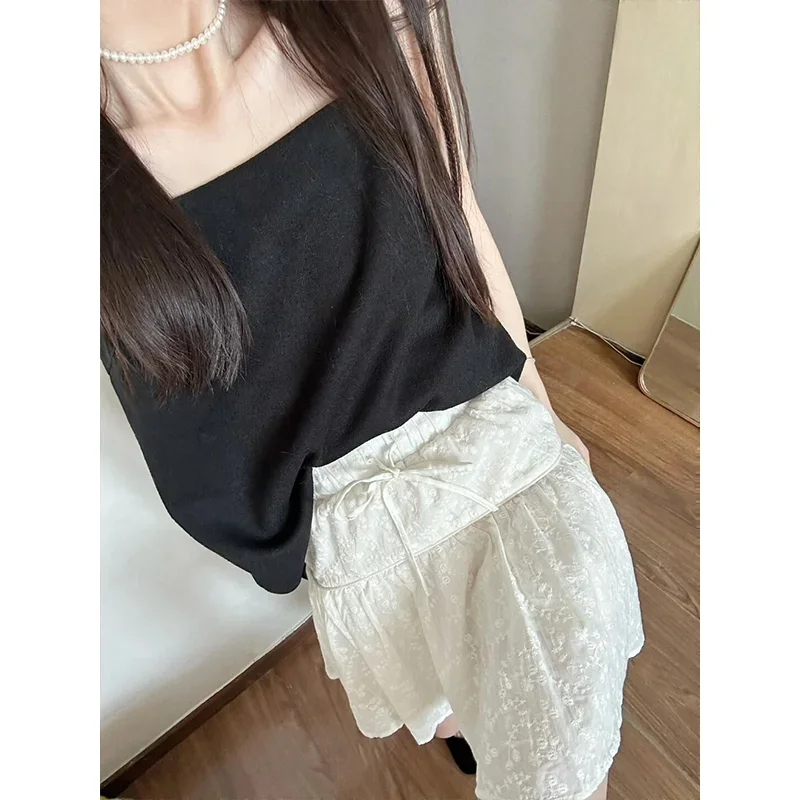 Cor contraste chique menina 2p - Lace Trim Cami avaliação e preço