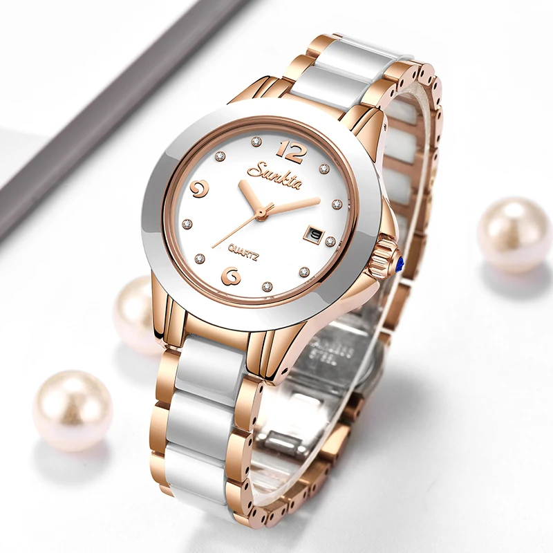 Sunkta moda casual quartzo mul - Fashion Women Watch avaliação e preço