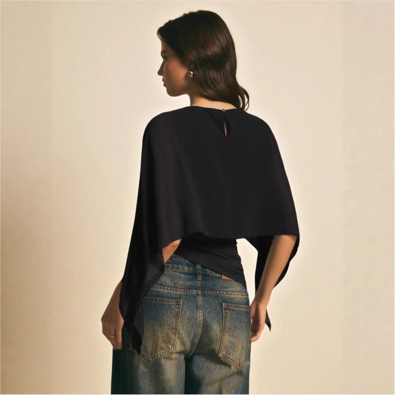 Blusa Feminina Casual de Chiff - Women'S Fashion Trends Spring 2026 avaliação e preço