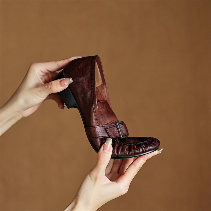 Mocassins de couro genuíno par - Women Fashion Store avaliação e preço