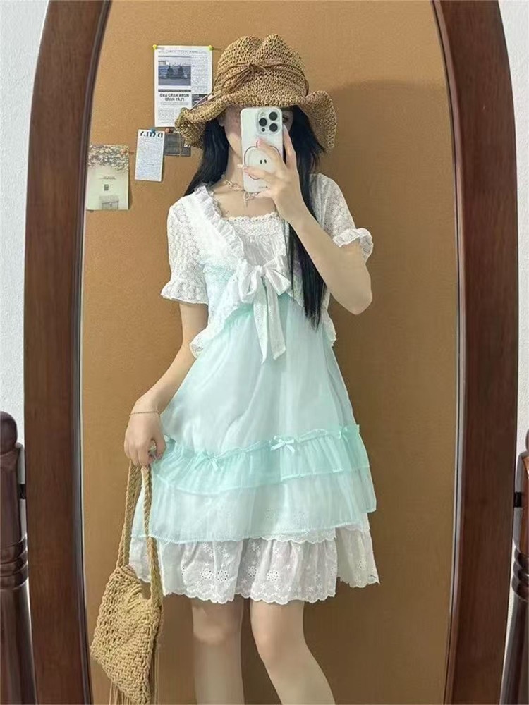 Japonês kawaii doce bonito 2 p - Ruched Dress Mini avaliação e preço