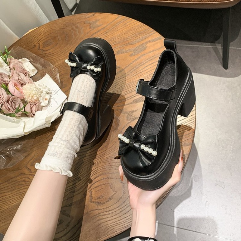 Sapatos Lolita 2026 Pretos com - Women Fashion Store avaliação e preço