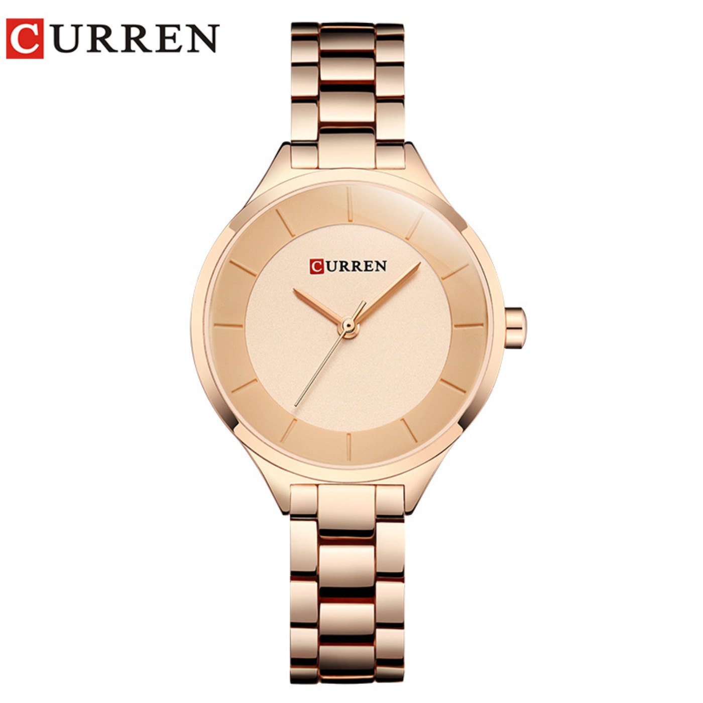 Relógio de Pulso Feminino CURR - Fashion Women Watch avaliação e preço