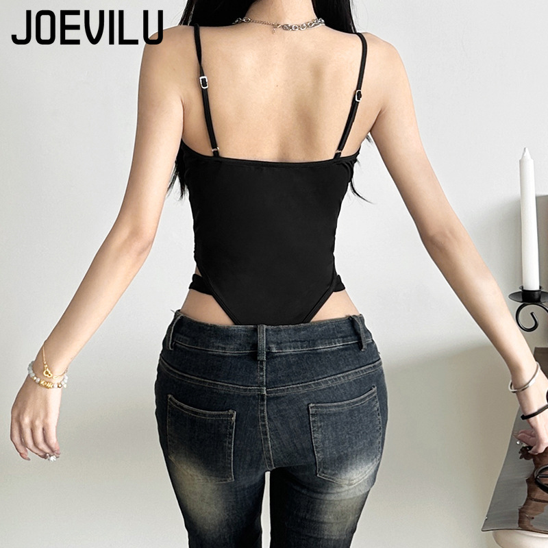 Sexy feminino bodysuit cortar  - Lace Trim Cami avaliação e preço