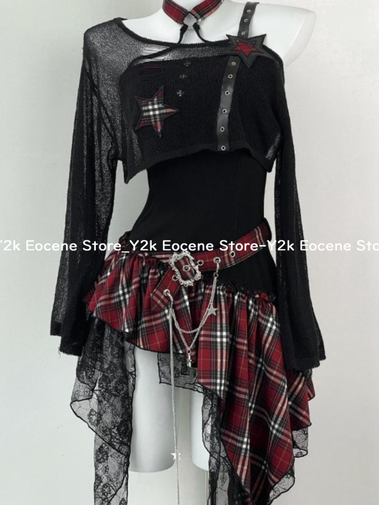 2000s y2k picante menina desig - Ruched Dress Mini avaliação e preço