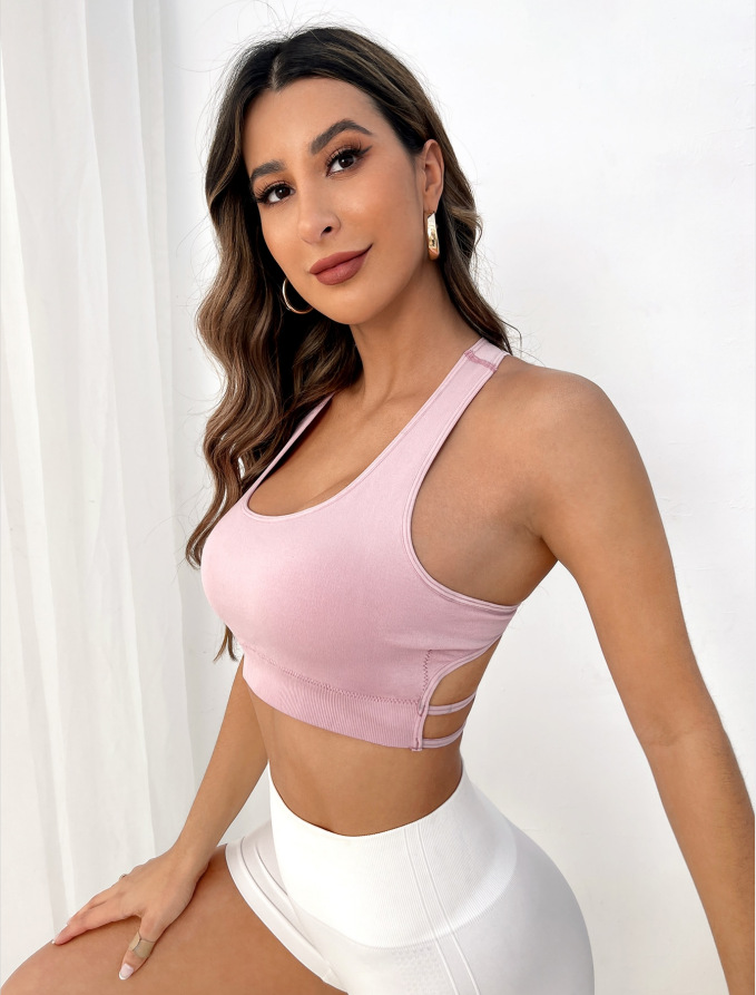 Sutiã esportivo respirável fit - Bra Top Seamless avaliação e preço