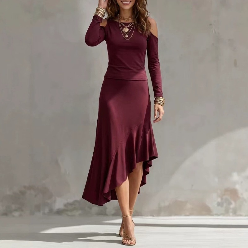 Conjunto Feminino Casual de Du - Asymmetric Top Women avaliação e preço