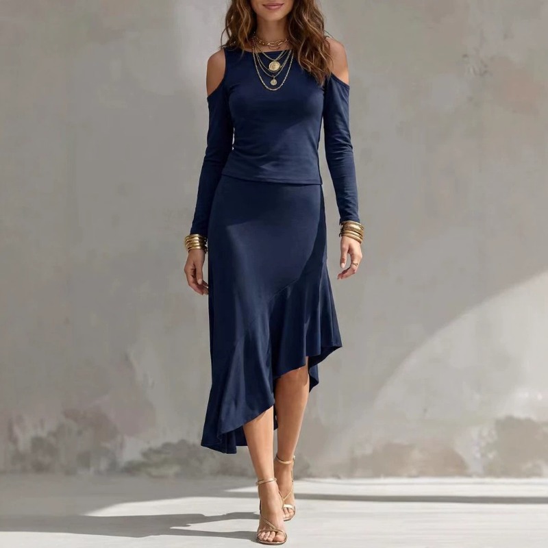 Conjunto Feminino Casual de Du - Asymmetric Top Women avaliação e preço