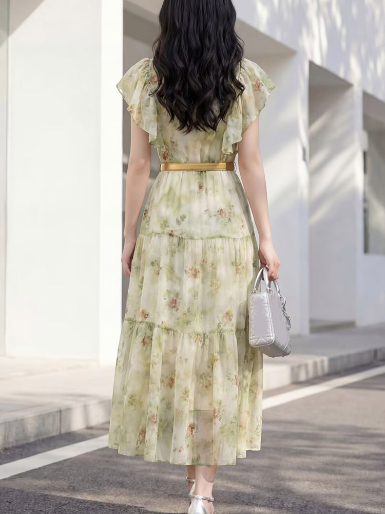 Vestido Feminino Elegante JUNL - Women'S Fashion Gilded Age avaliação e preço