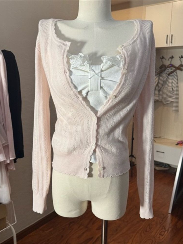 Conjunto Feminino de 3 Peças:  - Lace Trim Cami avaliação e preço