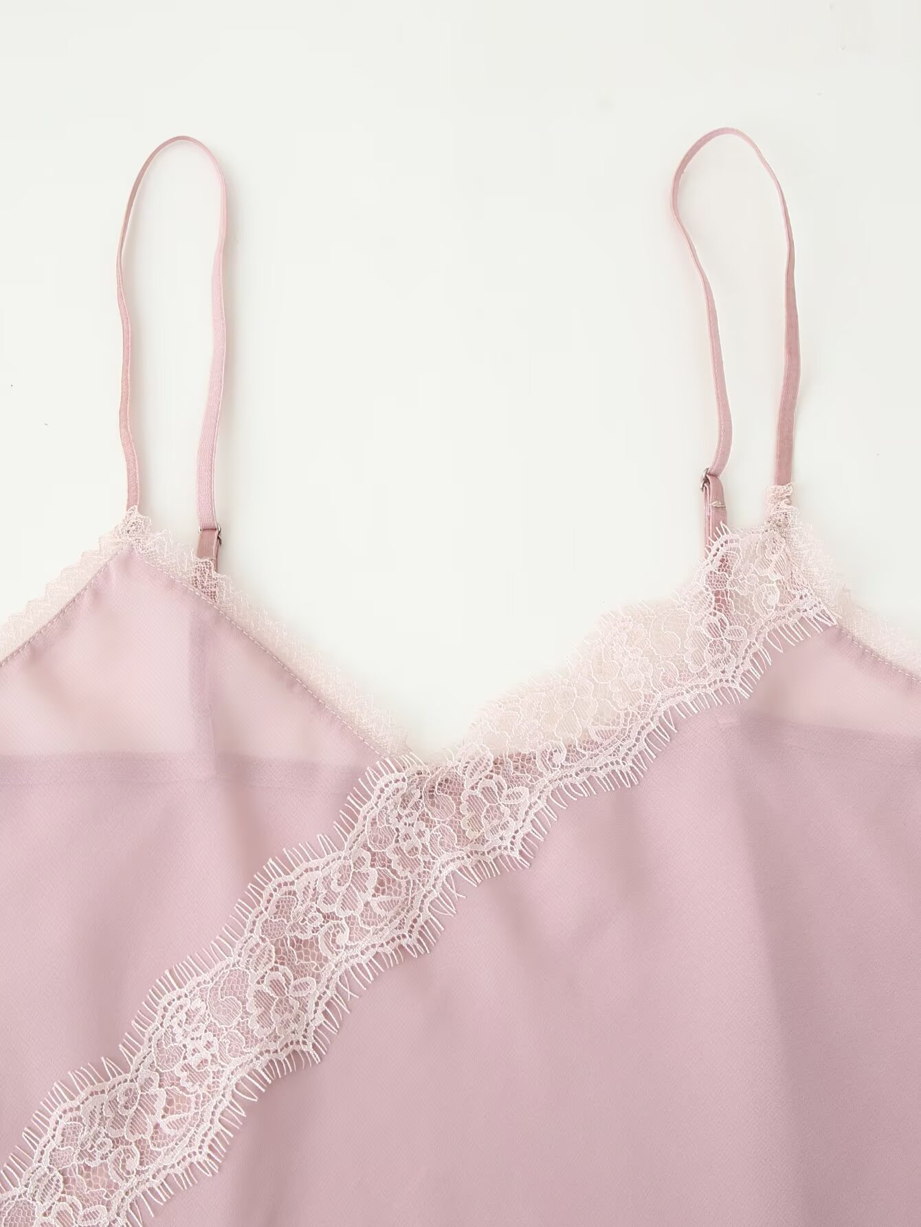 Tidalyf 2025 feminino rosa cam - Lace Trim Cami avaliação e preço