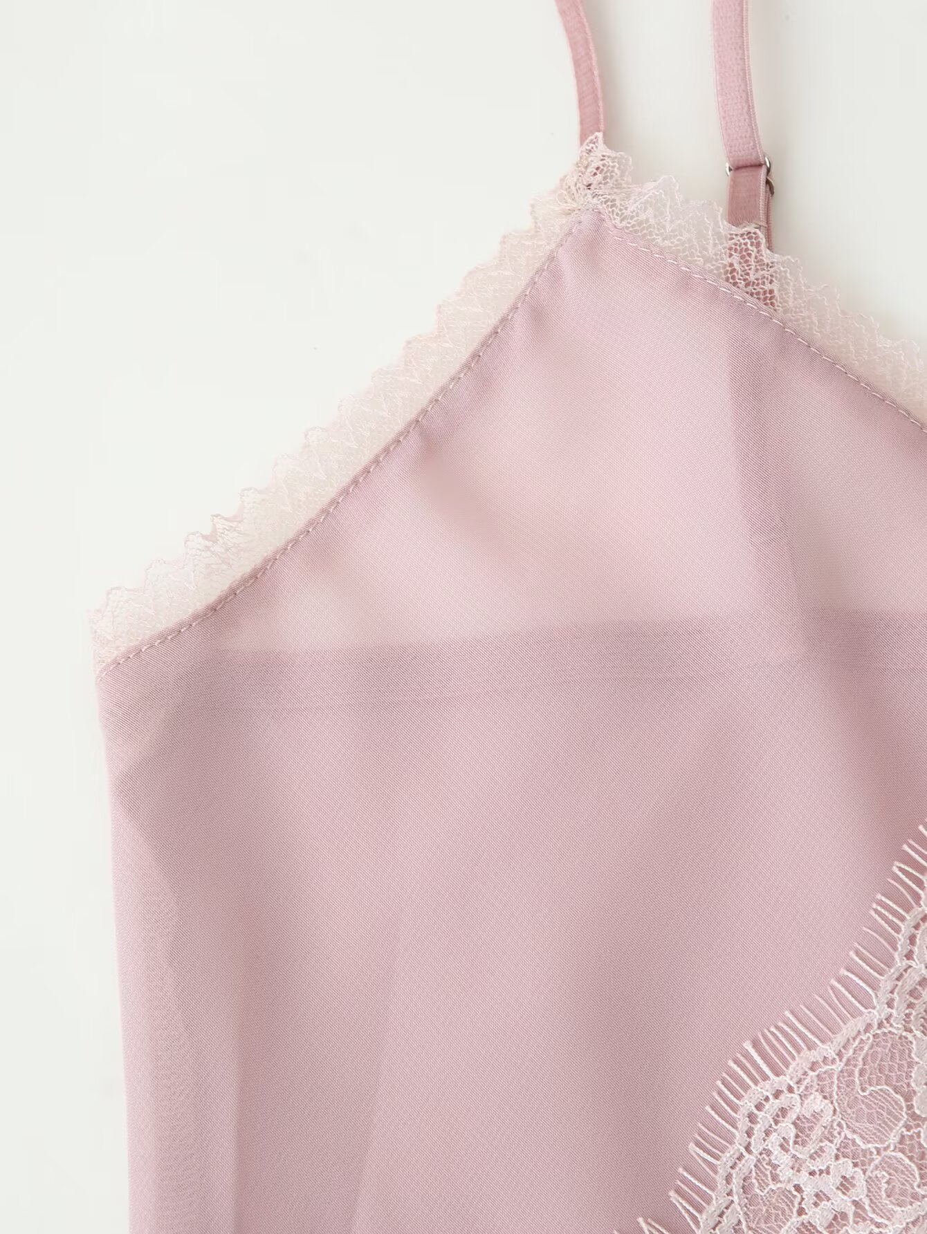 Tidalyf 2025 feminino rosa cam - Lace Trim Cami avaliação e preço