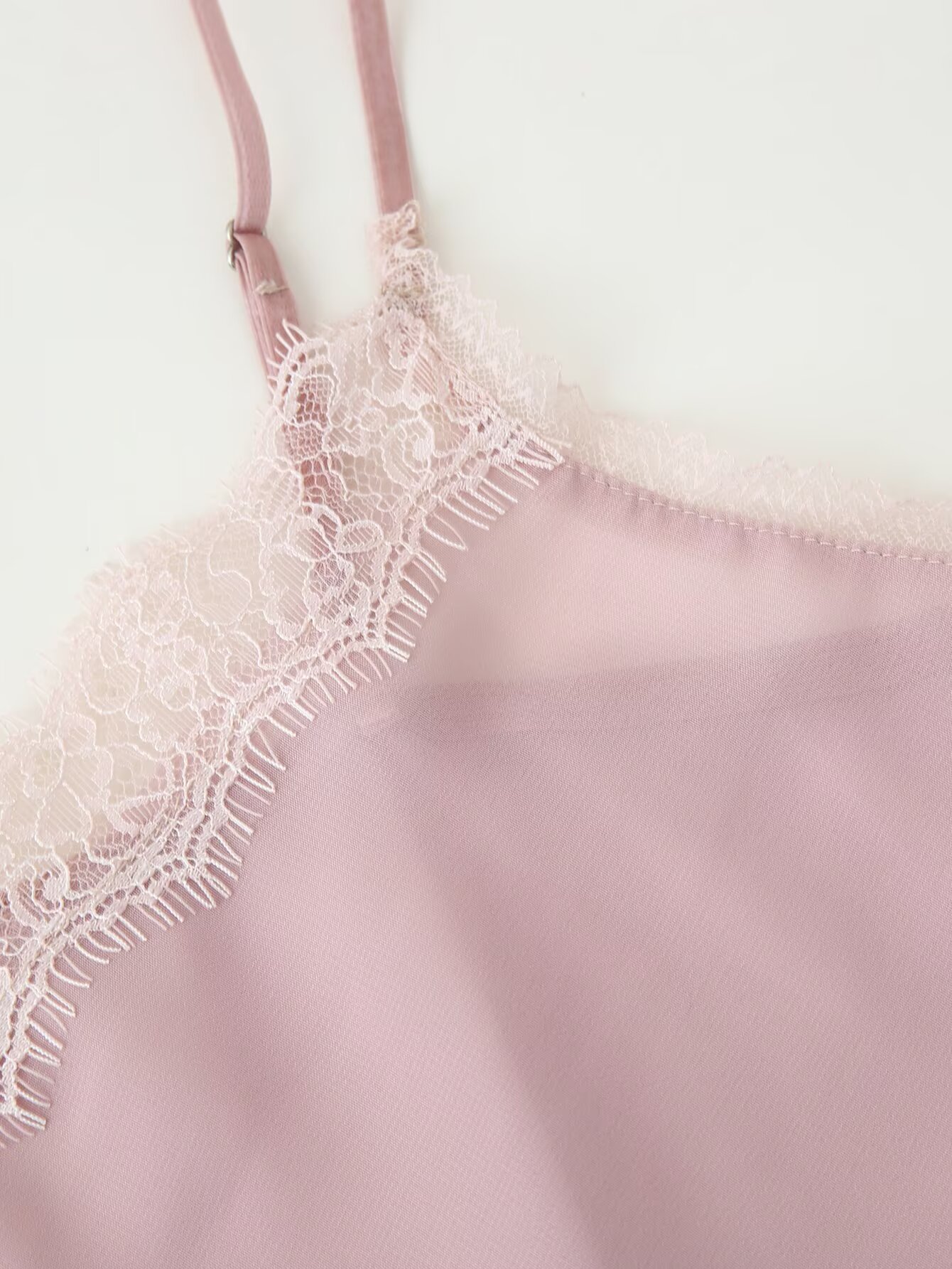Tidalyf 2025 feminino rosa cam - Lace Trim Cami avaliação e preço