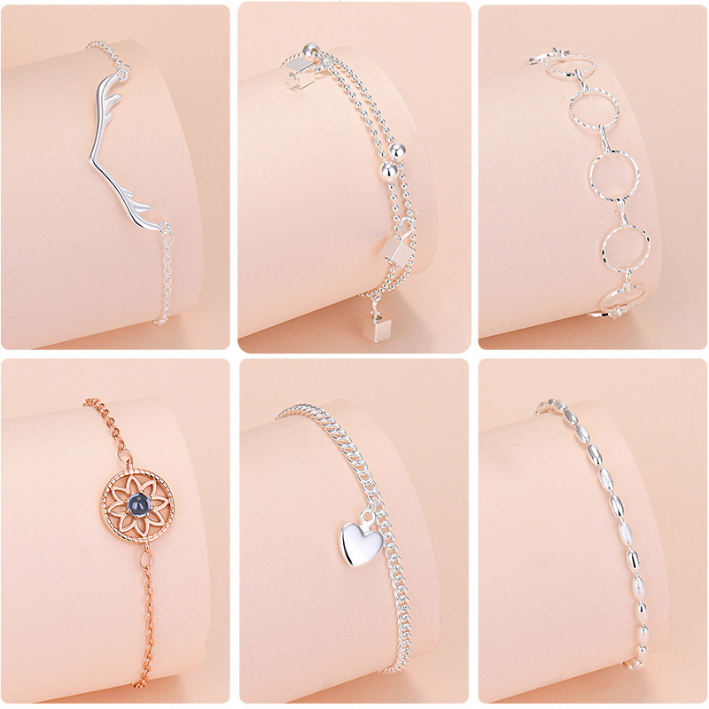 Nova pulseira de prata 925 com - Women'S Ysl Fashion avaliação e preço