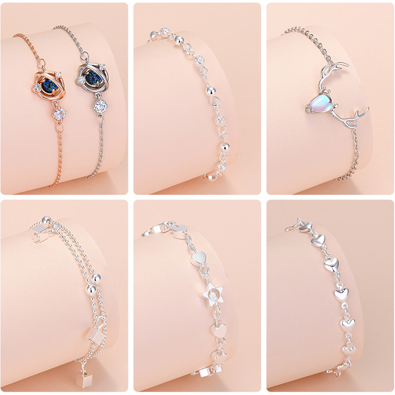 Nova pulseira de prata 925 com - Women'S Ysl Fashion avaliação e preço